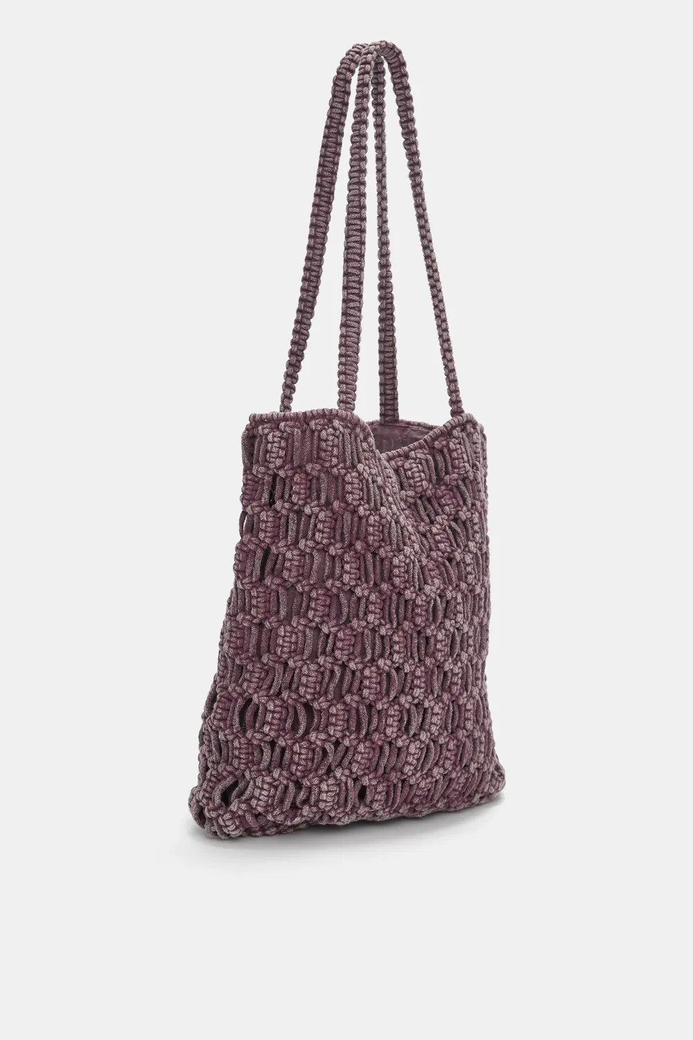 Bolso shopper crochet