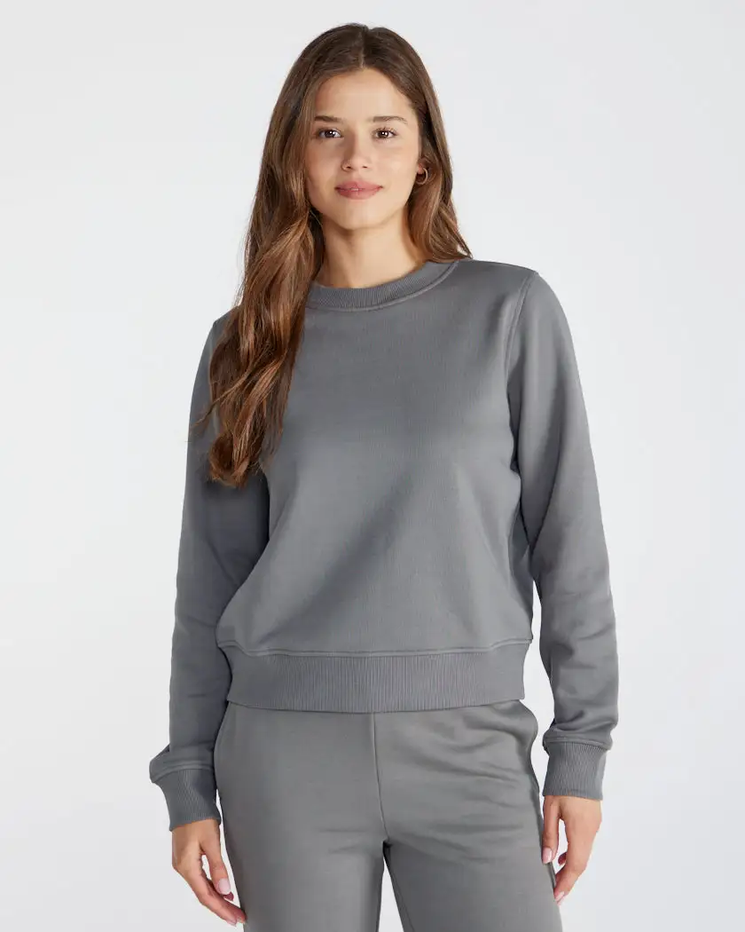 Jade Fleece Classic Crew