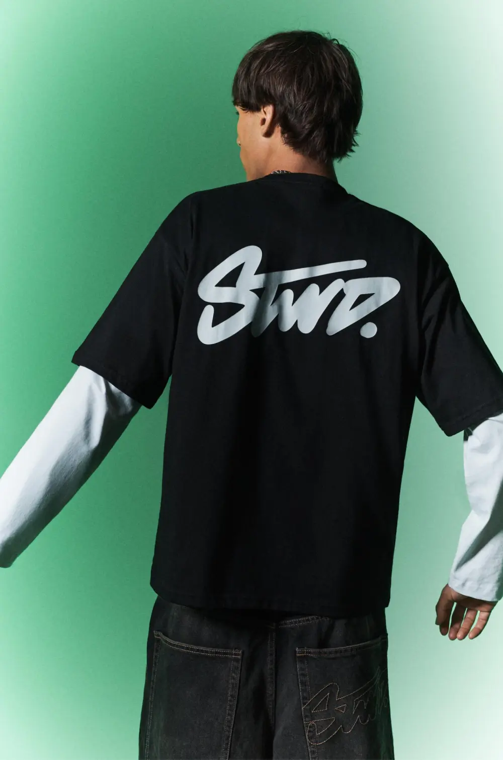 T-shirt with STWD logo