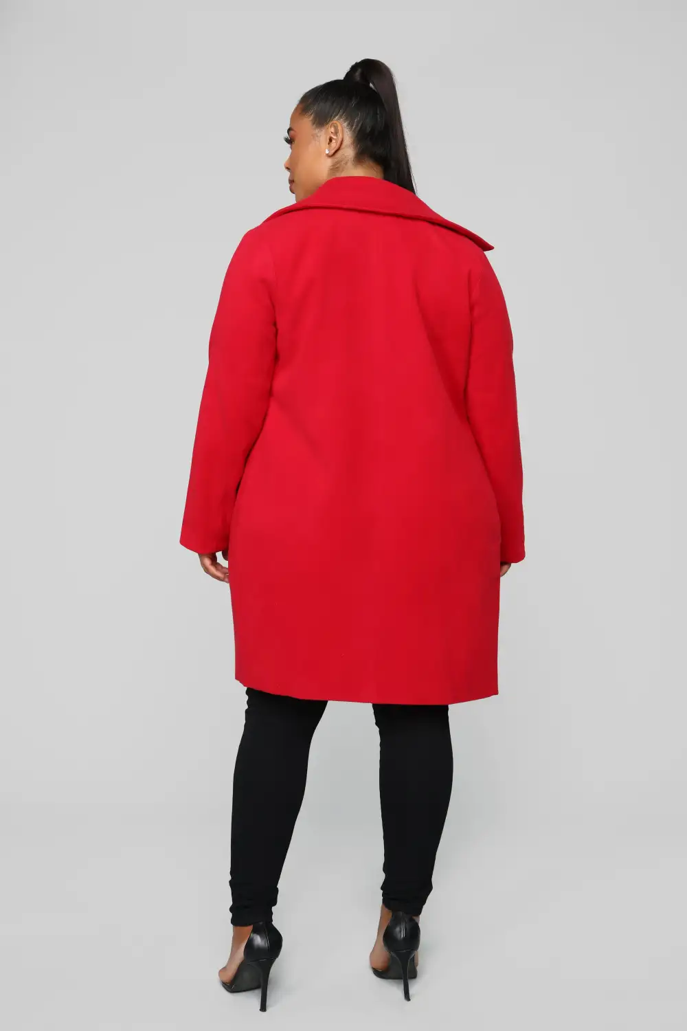 Upper East Side Coat - Red