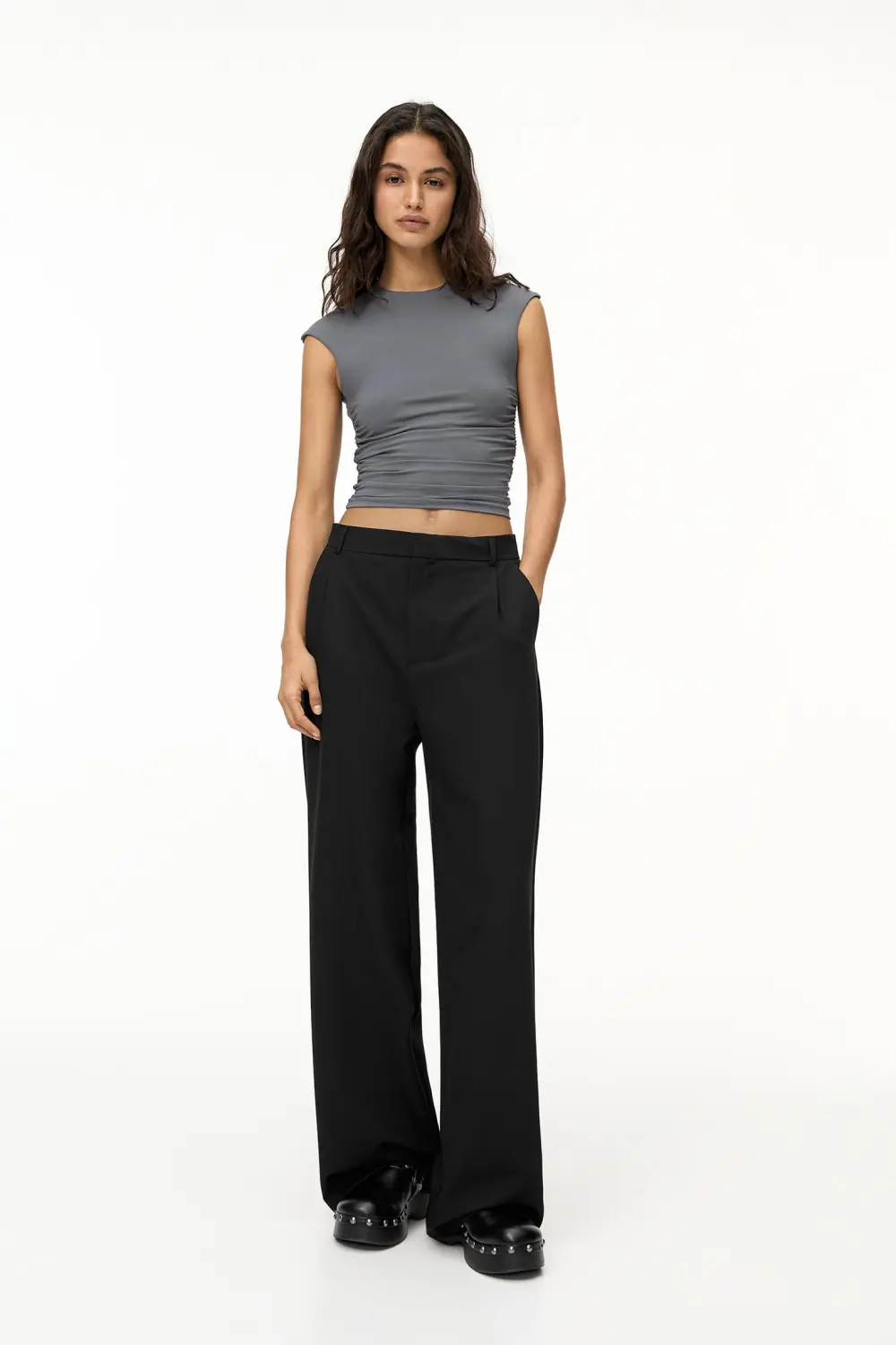 Polyamide cut-out top