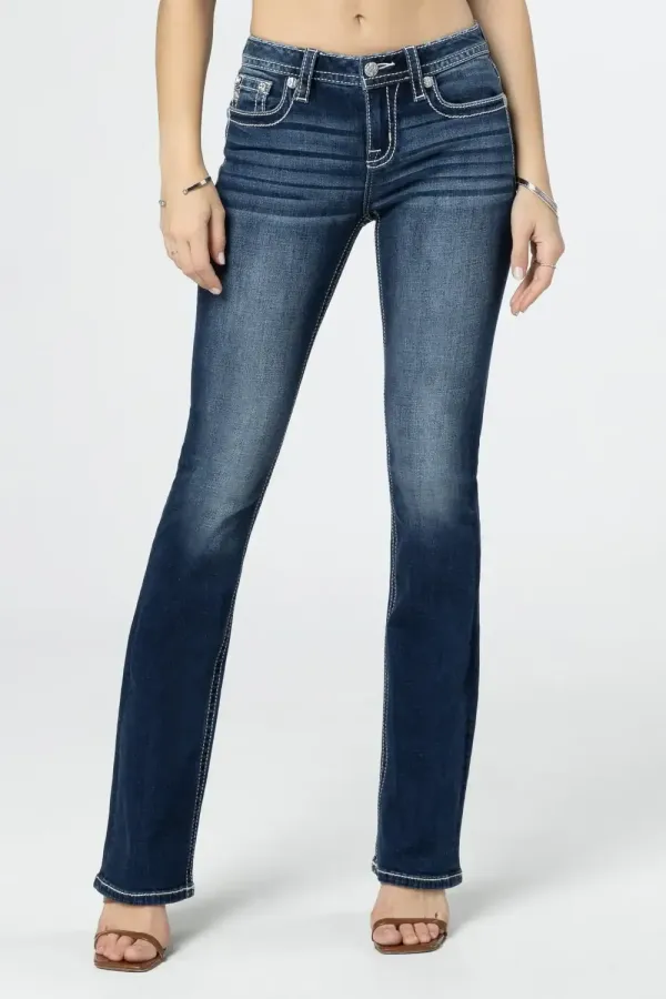 Autumn Floral Garden Bootcut