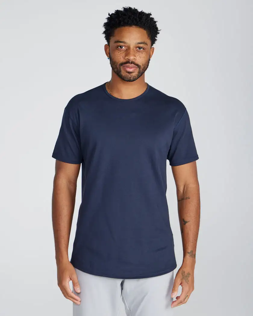 Bayside Short Sleeve Drop-Cut
