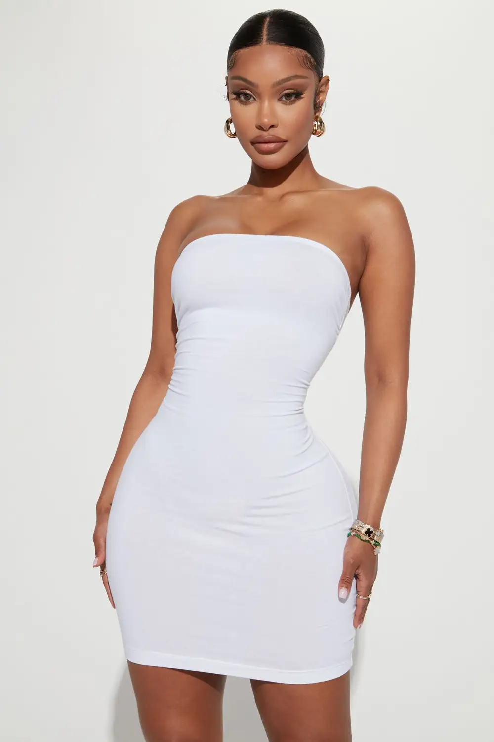 Salina Mini Dress - White