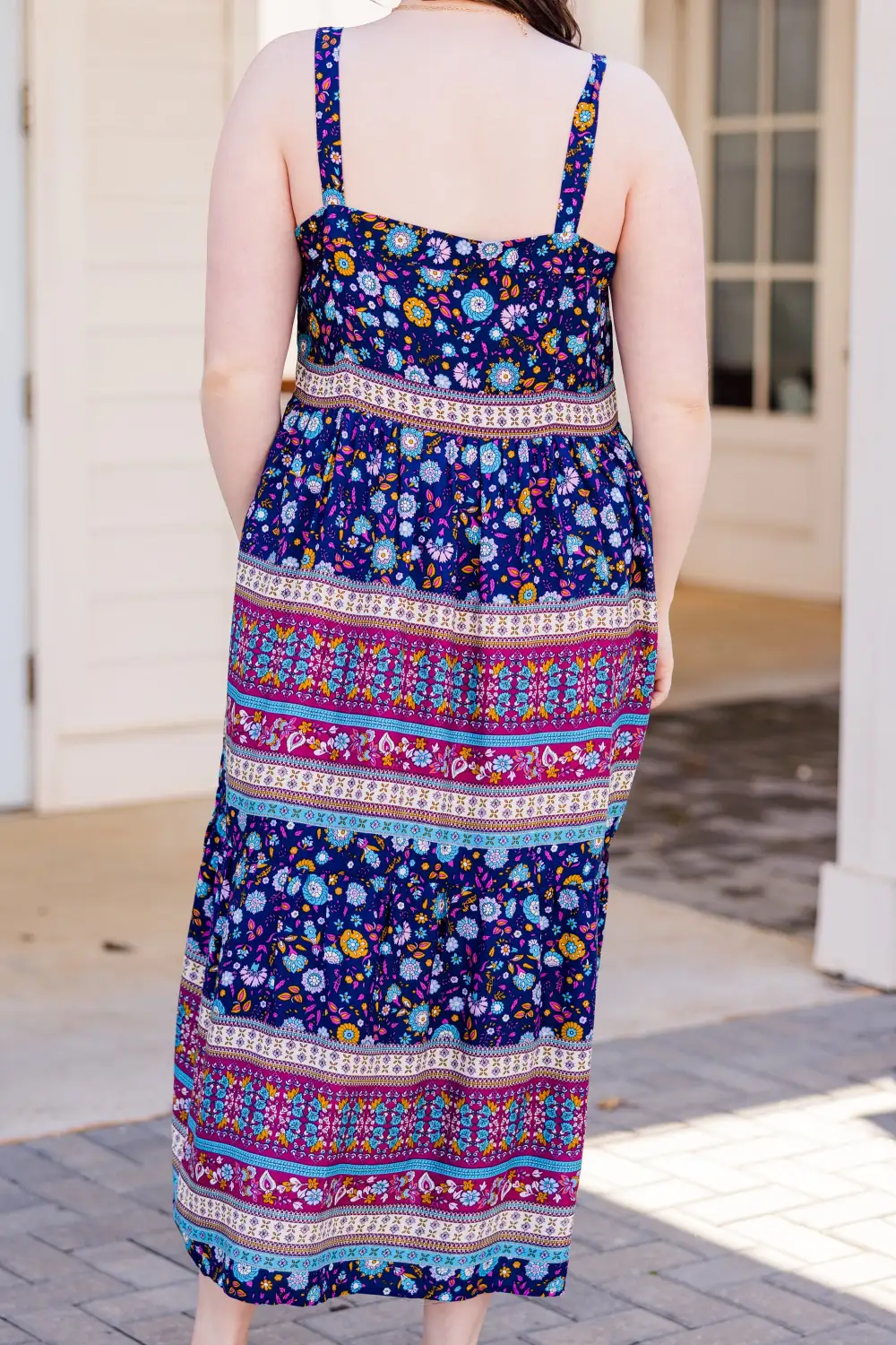 Life Lived Dress, Sapphire Mix