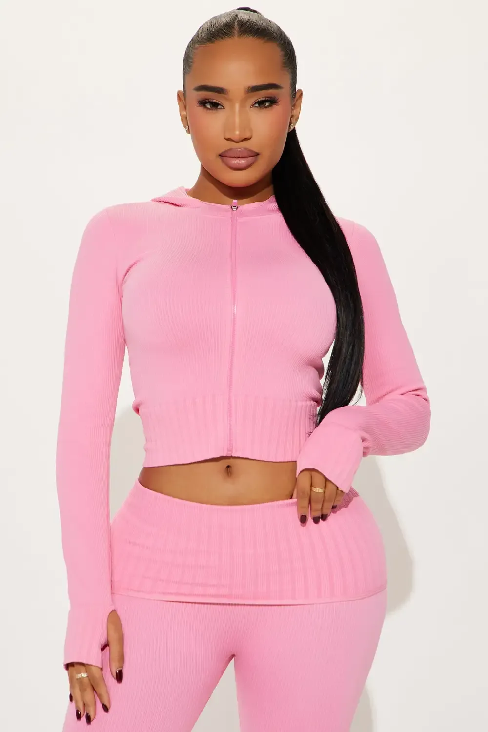 Power Up Effortless Seamless Active Set - Bubblegum Pink