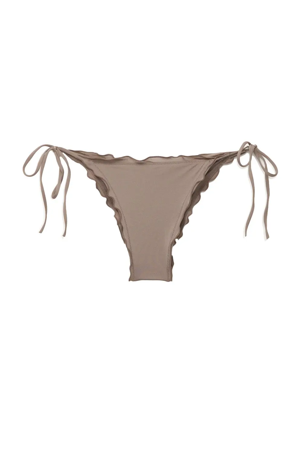 Ruffled bikini bottoms