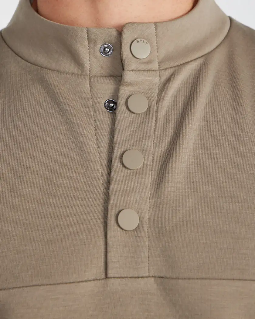 Adventure Fleece Quarter Snap Long Sleeve