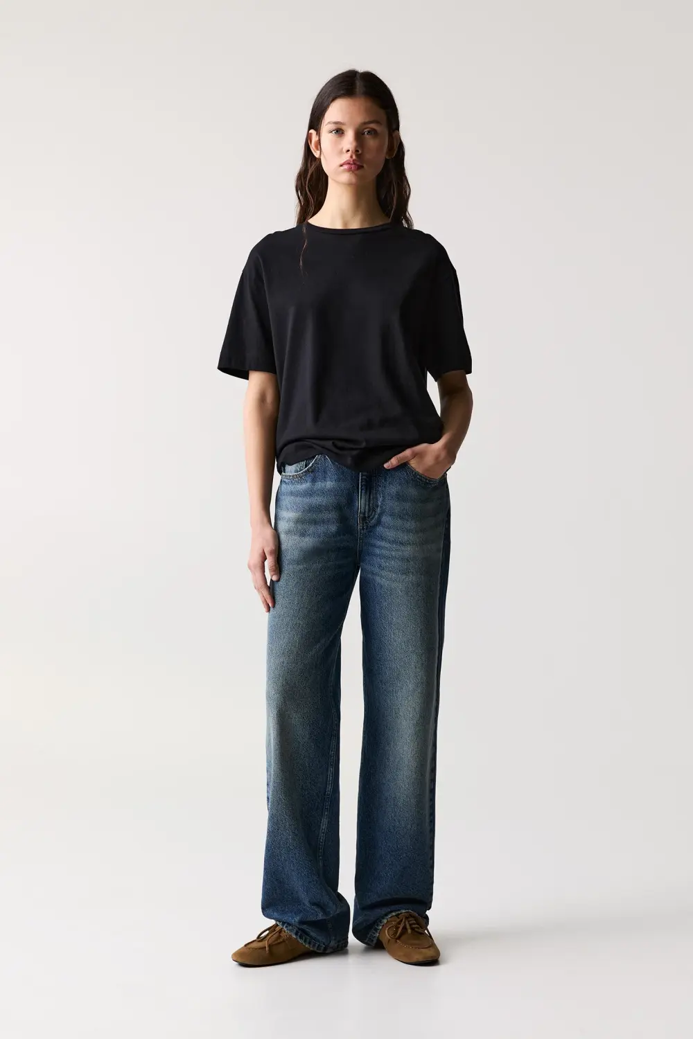 Camiseta oversize algodón