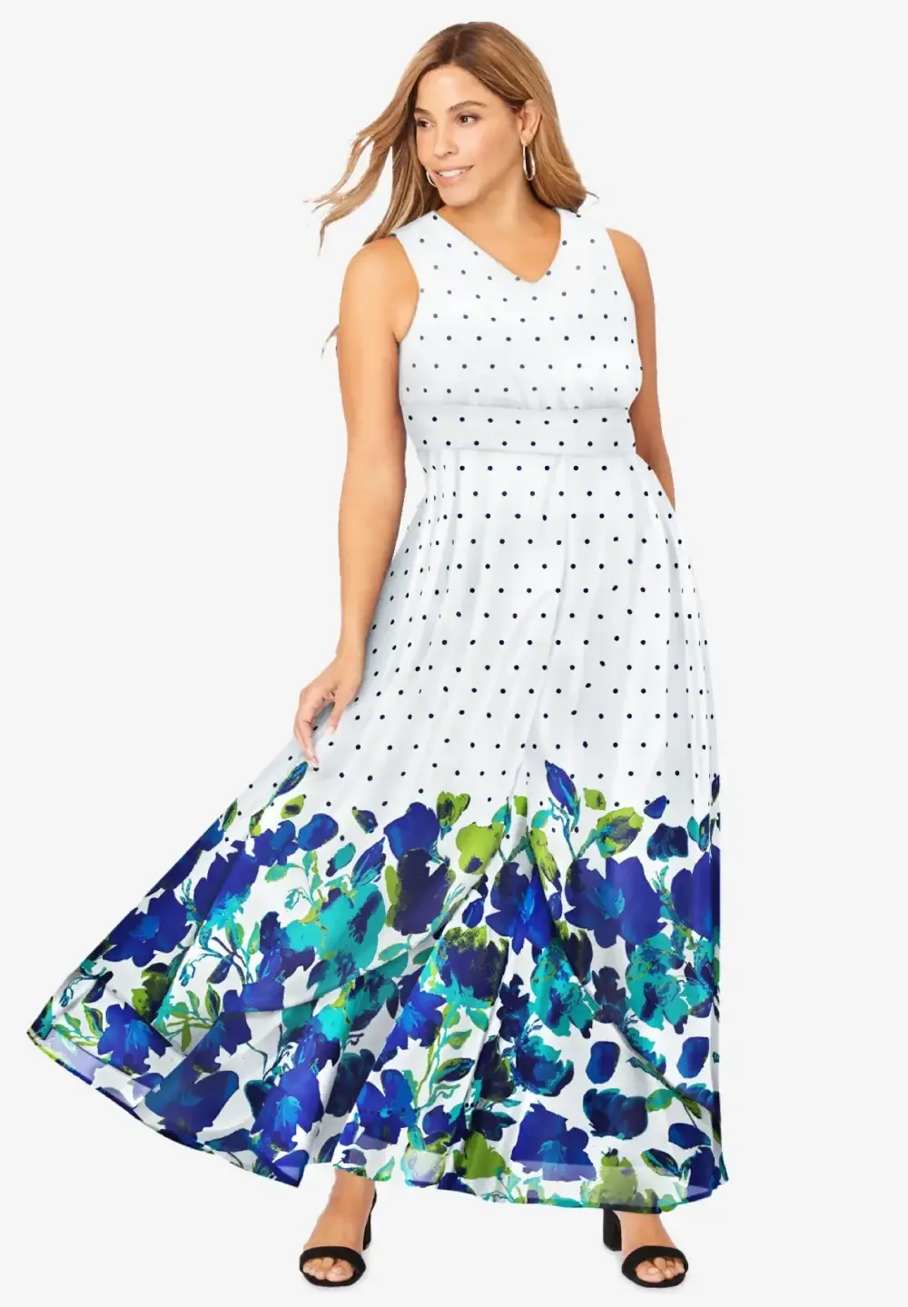 Georgette Flyaway Maxi Dress