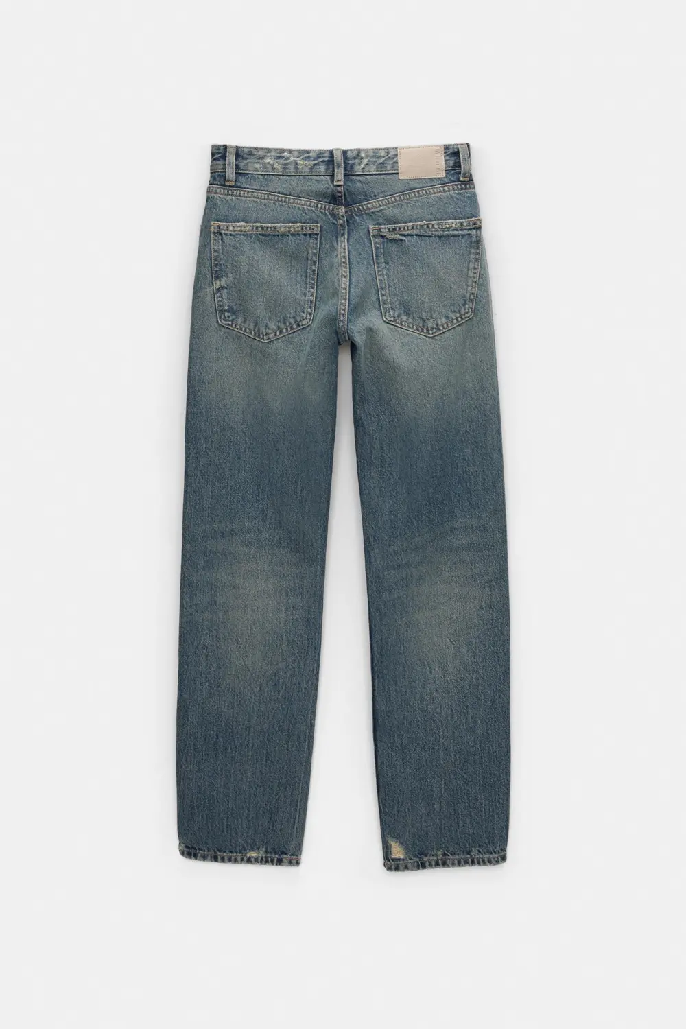 Jeans rectos tiro medio