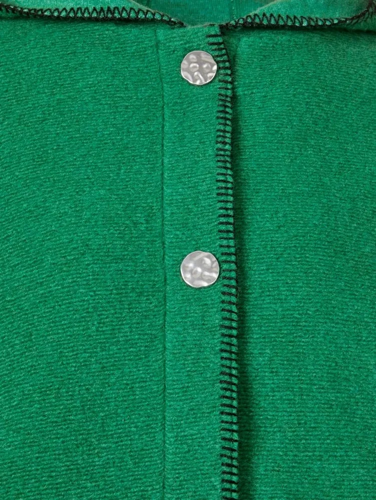 Women's Hooded Berber Fleece Cape