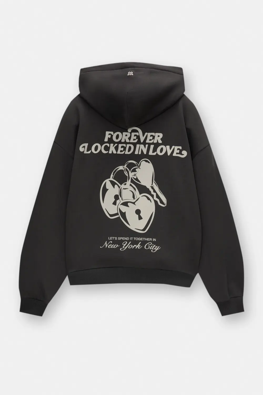 Sudadera capucha candado