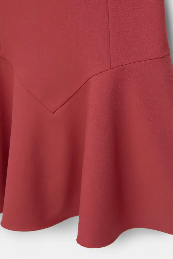 Vestido corto bailarina