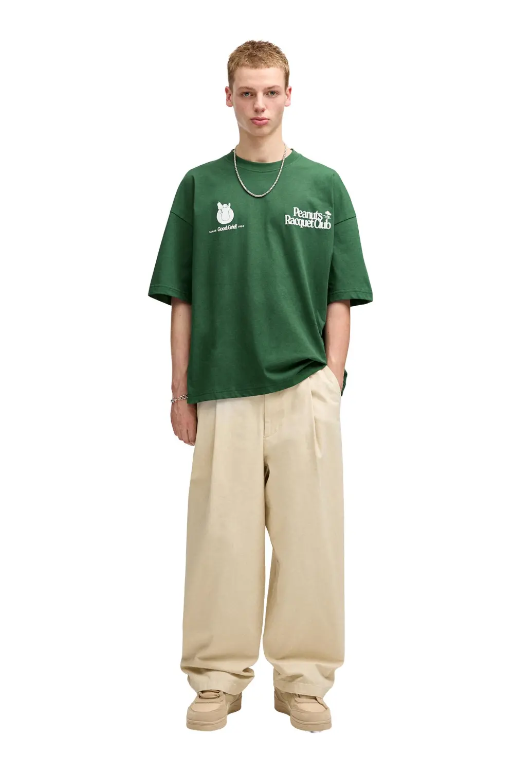 Peanuts green T-shirt