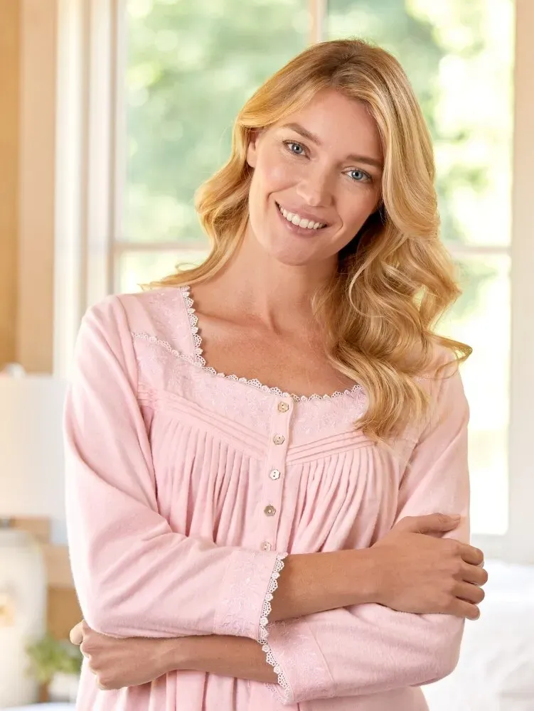 Eileen West Fairy Tale Flannel Nightgown