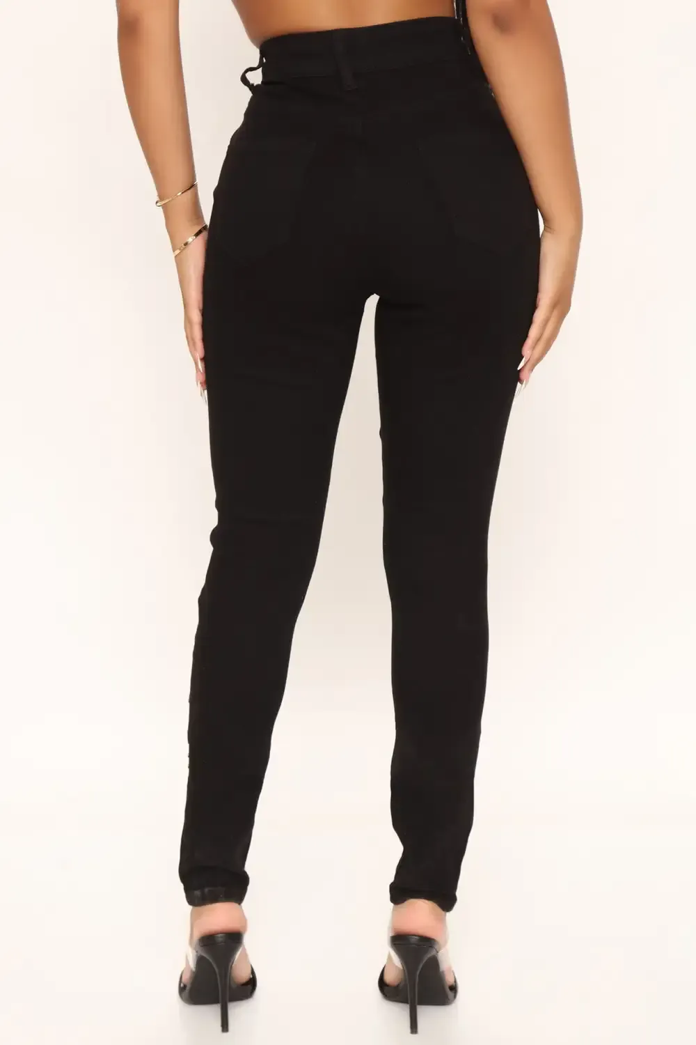 Say Yes To Distress Jeans - Black