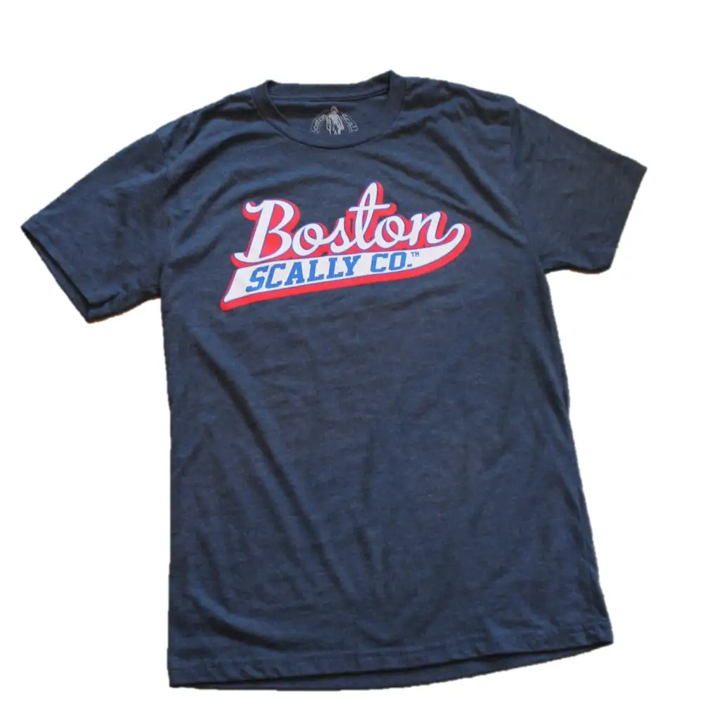 Boston Scally The USA Tee - Blue