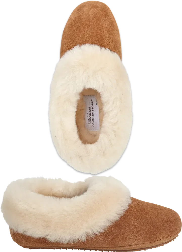 Women's Sheepskin Ballet Slippers