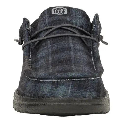 Wally Funk Waffle - Black Plaid