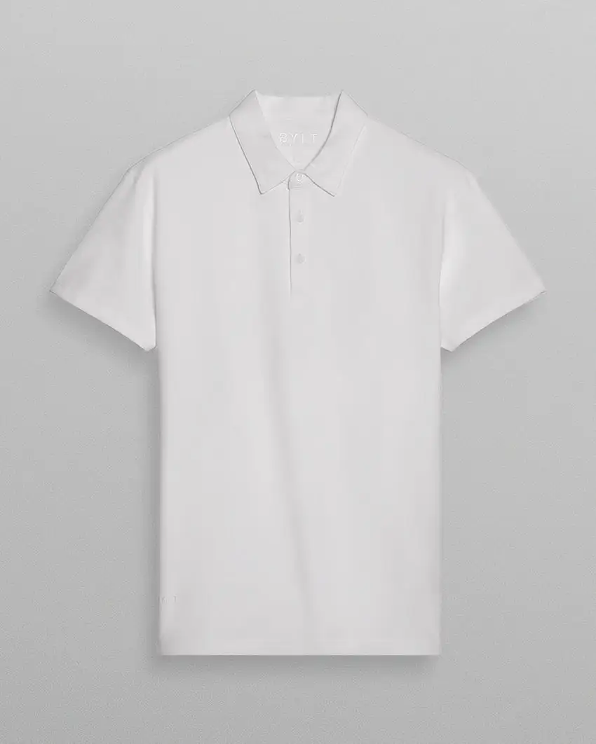 Lux Split Hem Polo