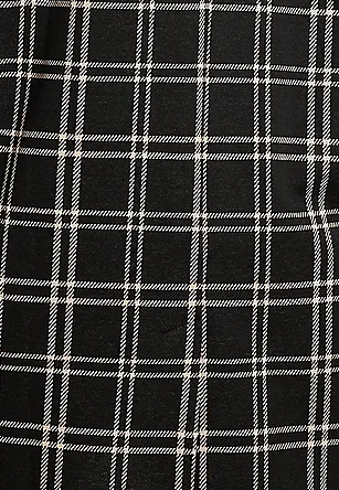 Windowpane Longline Blazer Vest