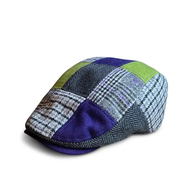 The Zombie Boston Scally Cap - Patchwork