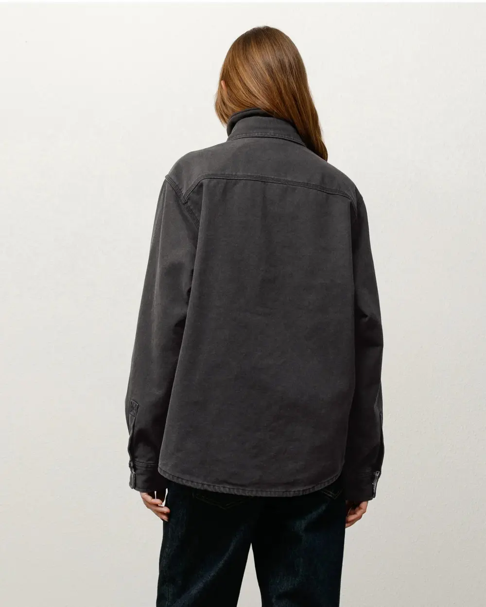 HEAVY WASHED CANVAS SHIRT