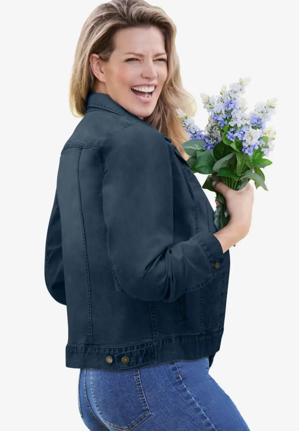 Stretch Denim Jacket