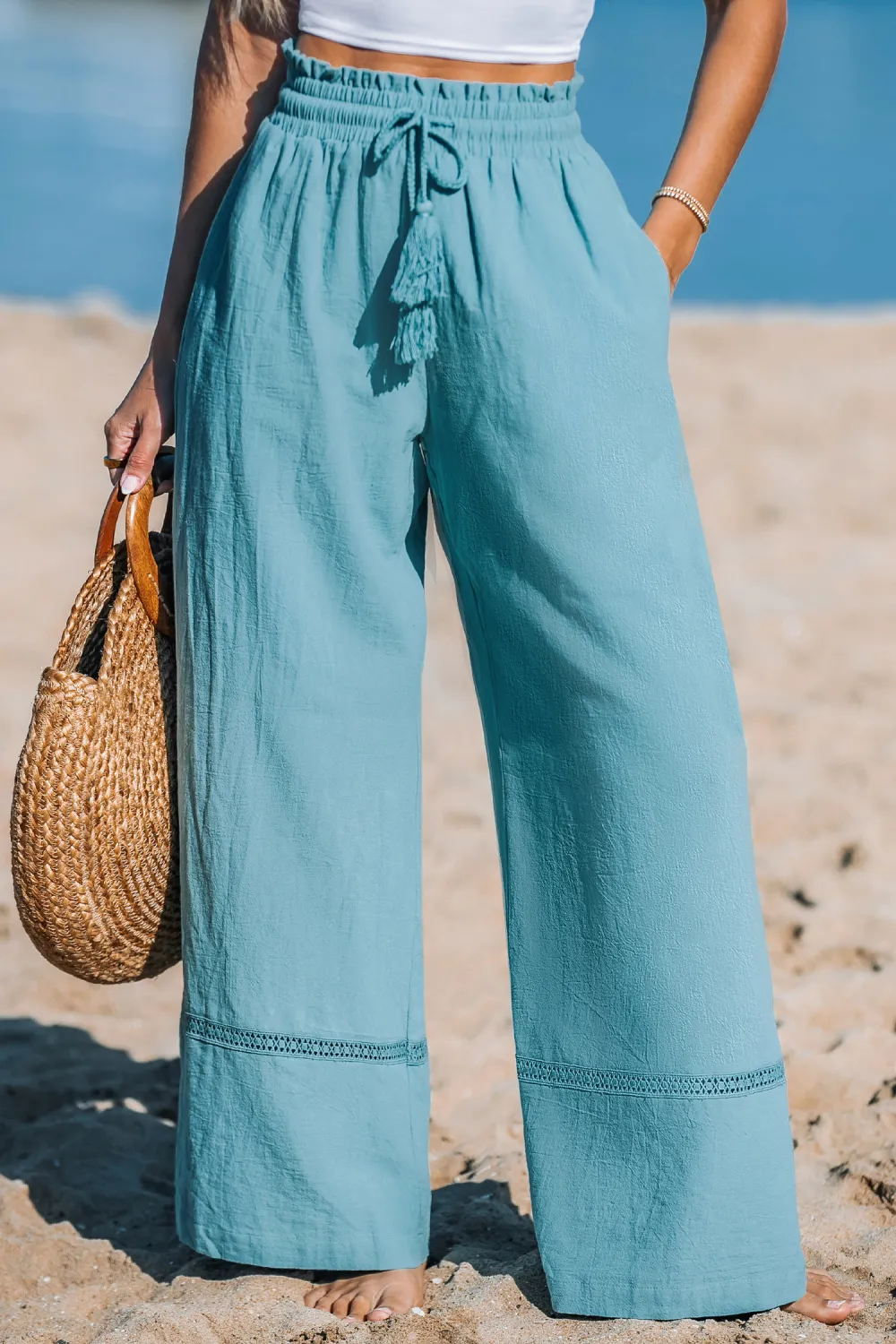 Tranquil Bay Blue Pants