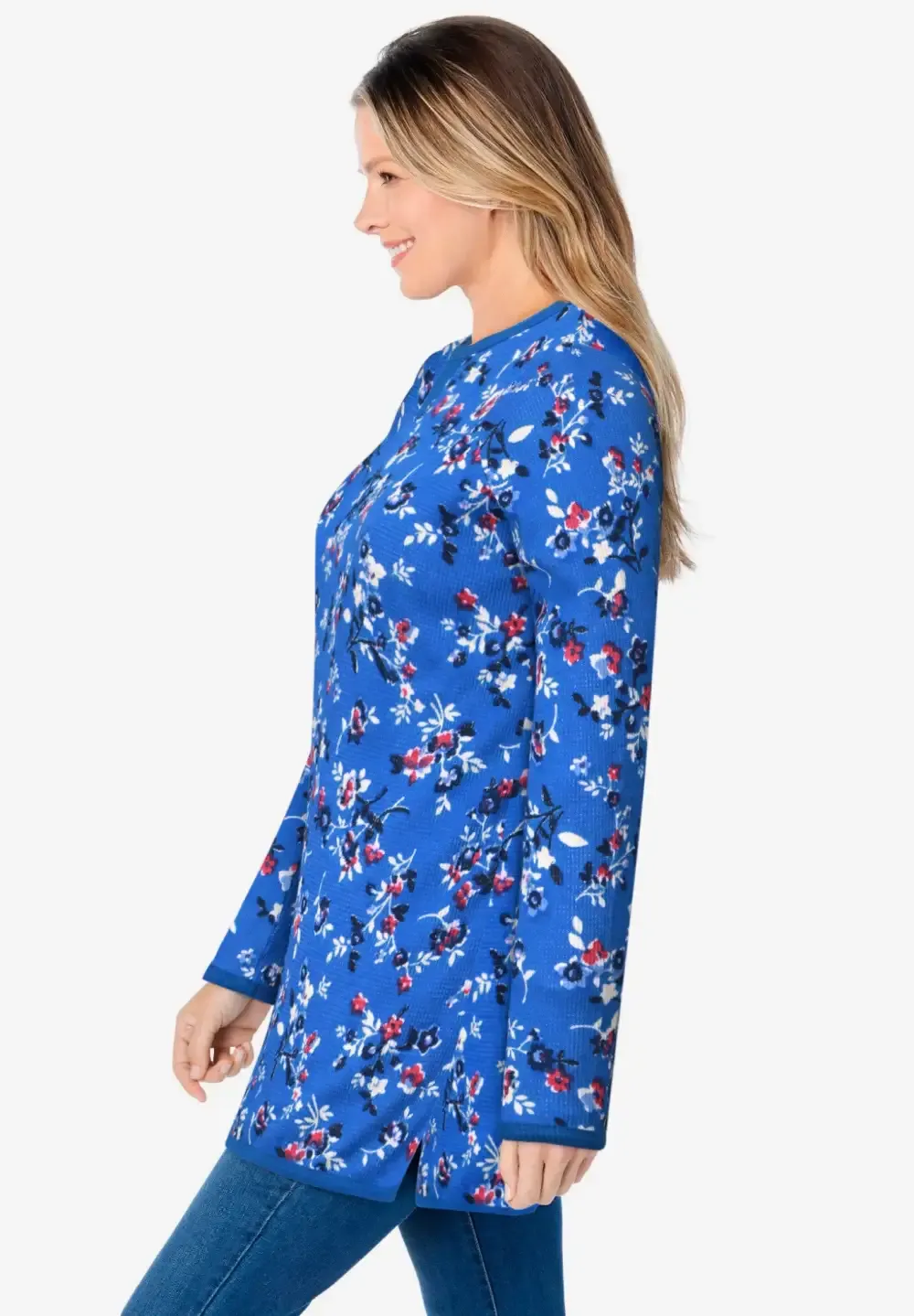 Waffle Thermal Sweatshirt