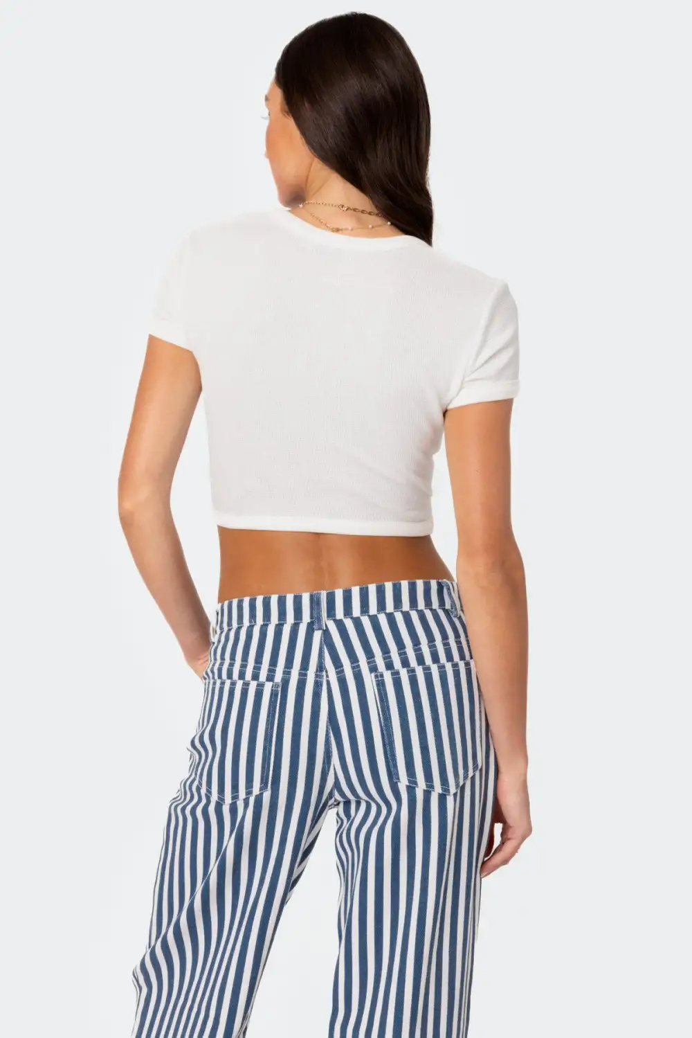 Dez Crisscross Waffle Top