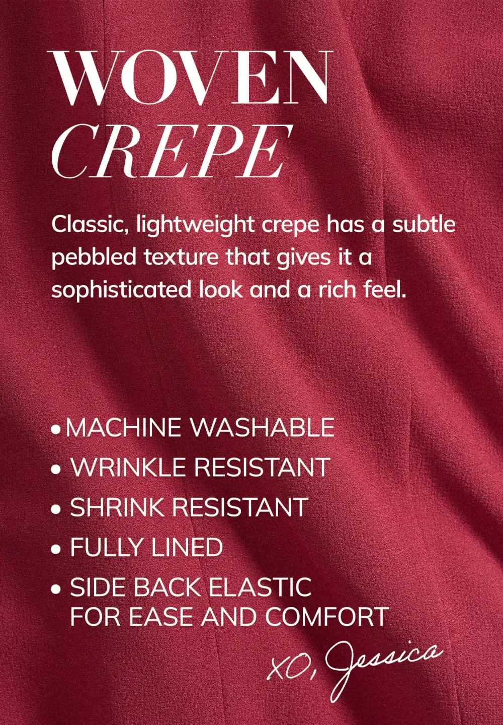 2-Piece Stretch Crepe Single-Breasted Skirt Suit