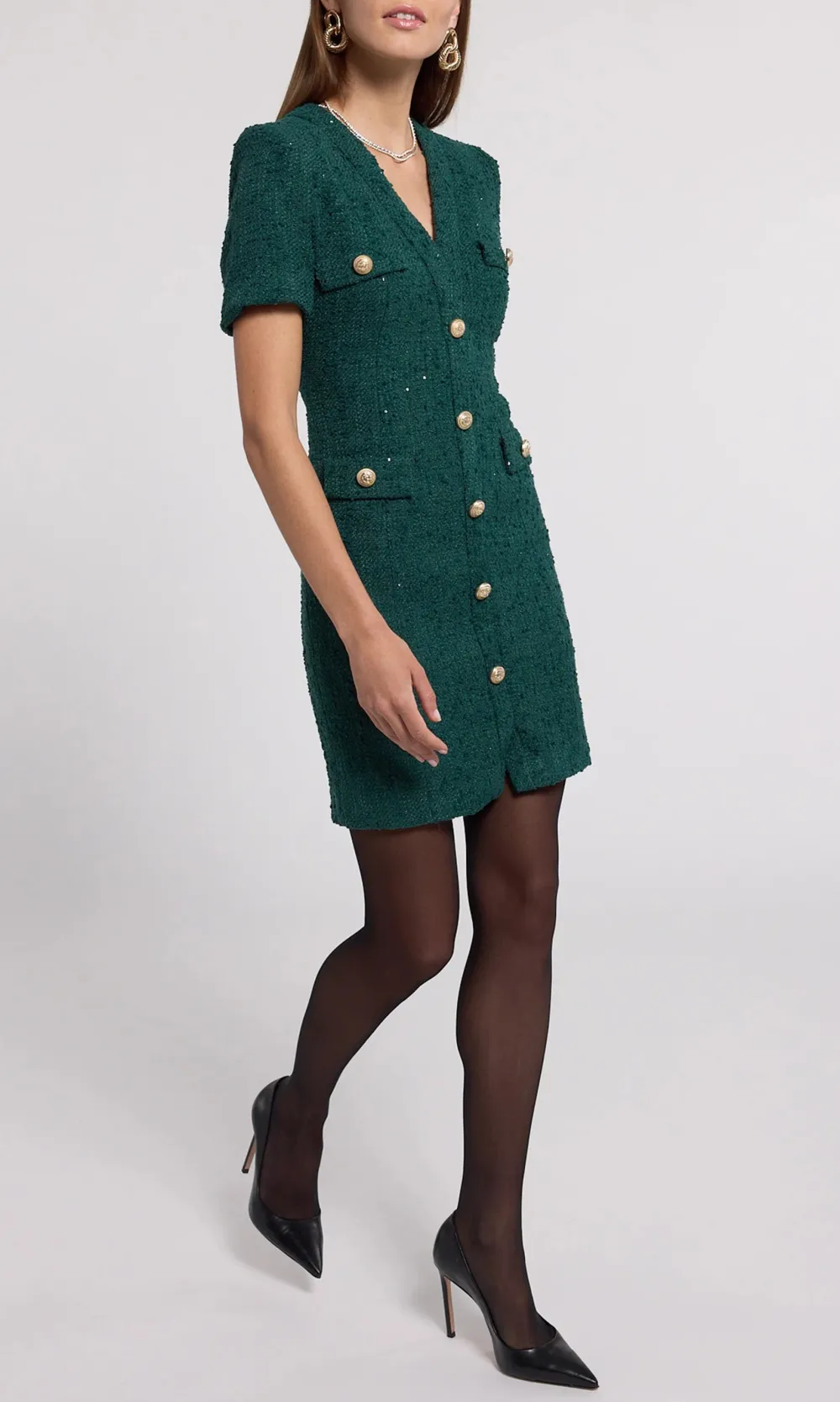 Anne Tweed Dress