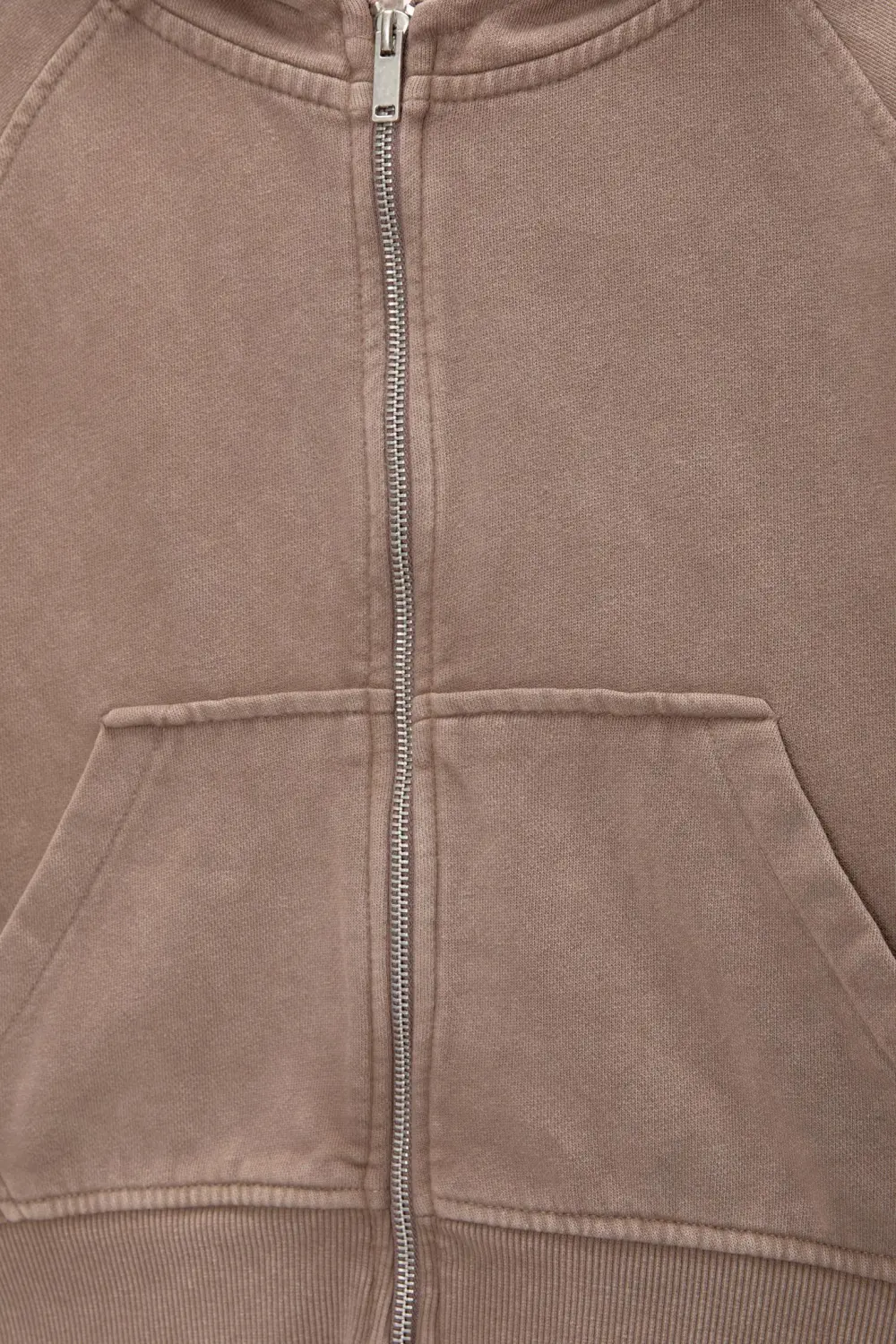 Sudadera capucha cremallera