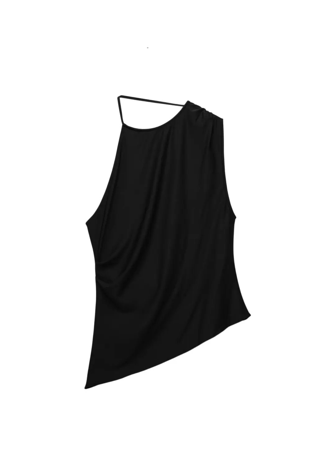 Asymmetric top with strap