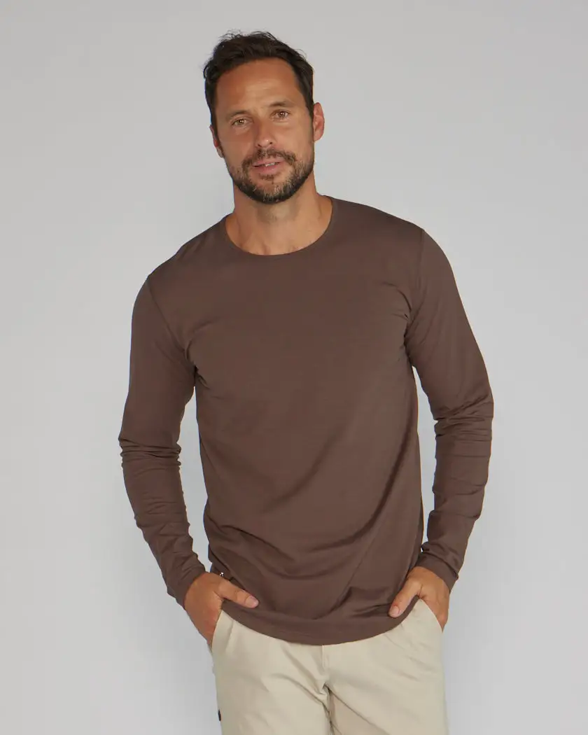 Drop-Cut Long Sleeve: Lux