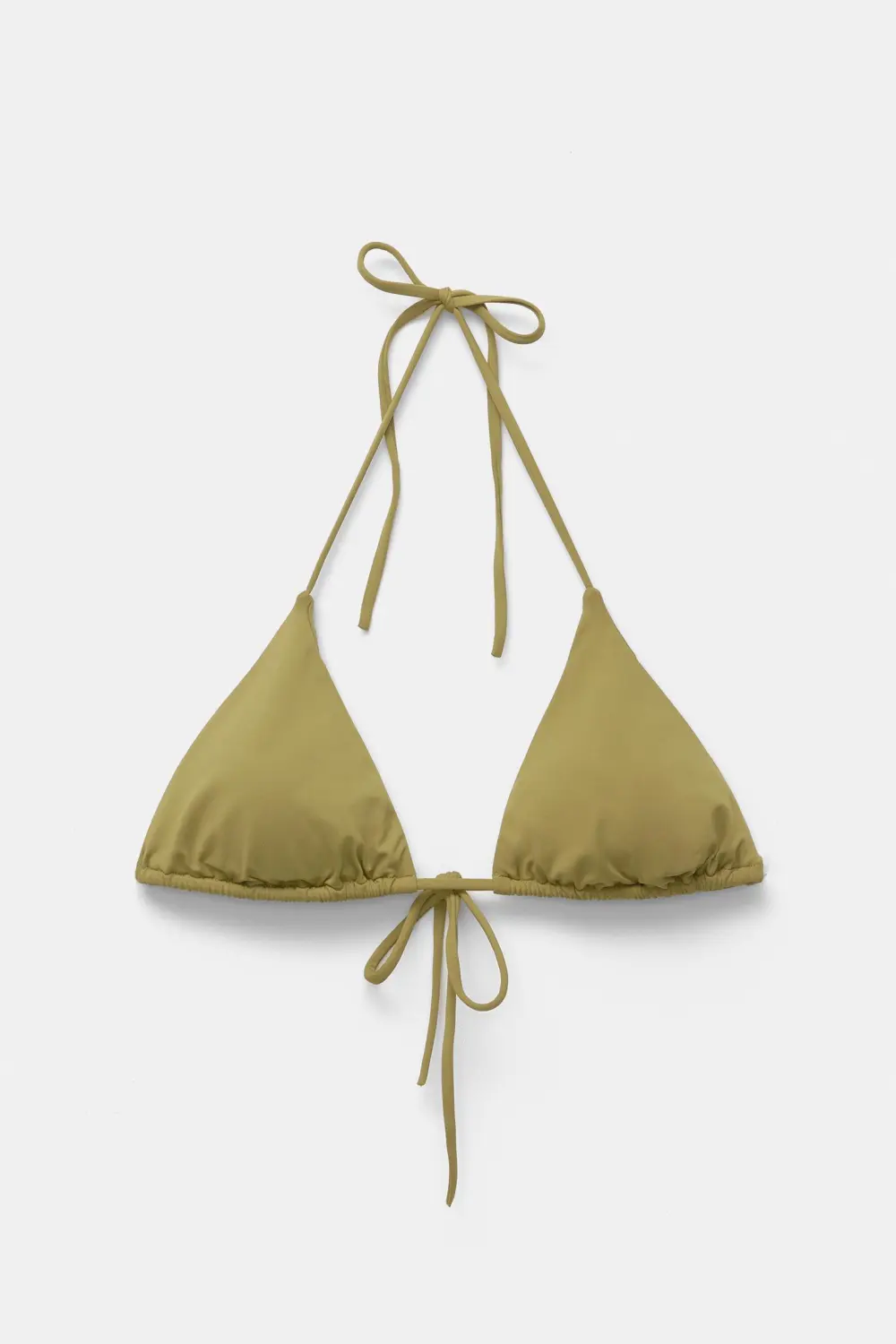 Triangle bikini top