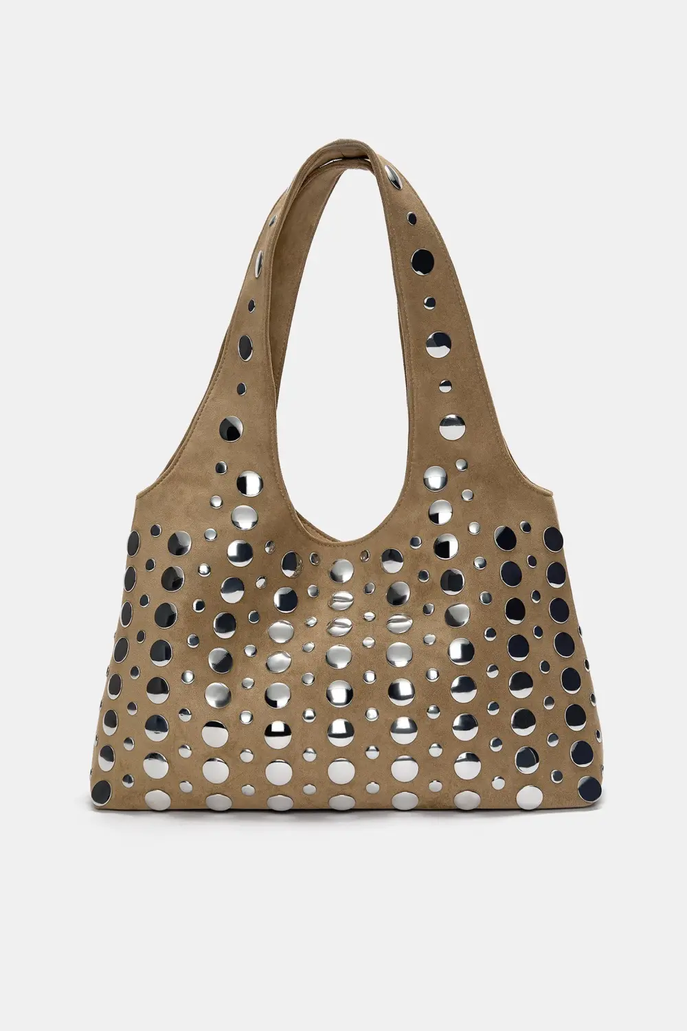 Bolso shopper tachas