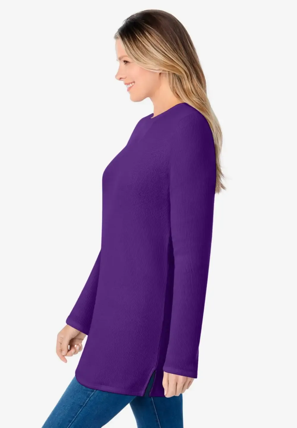 Waffle Thermal Sweatshirt