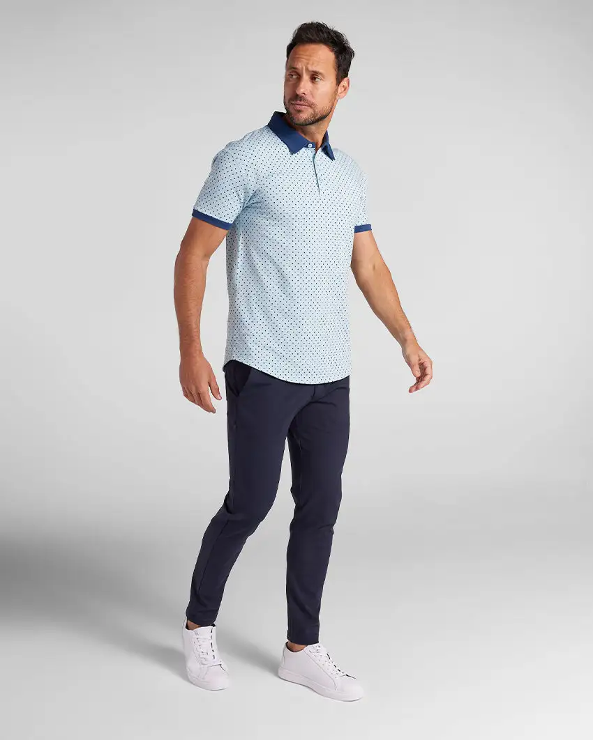Drop-Cut: Lux Dotted Polo
