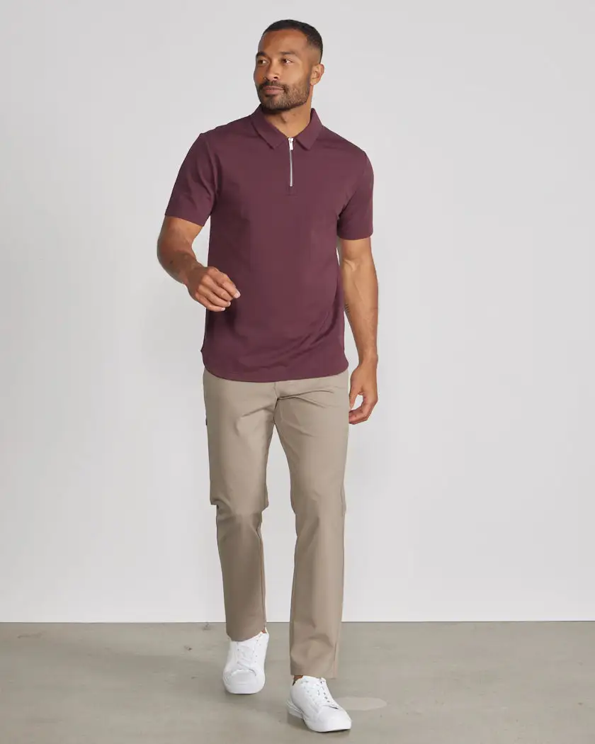 Lux Zip Polo