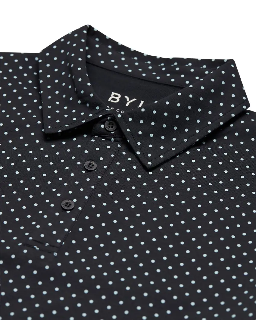 Drop-Cut: Lux Dotted Polo