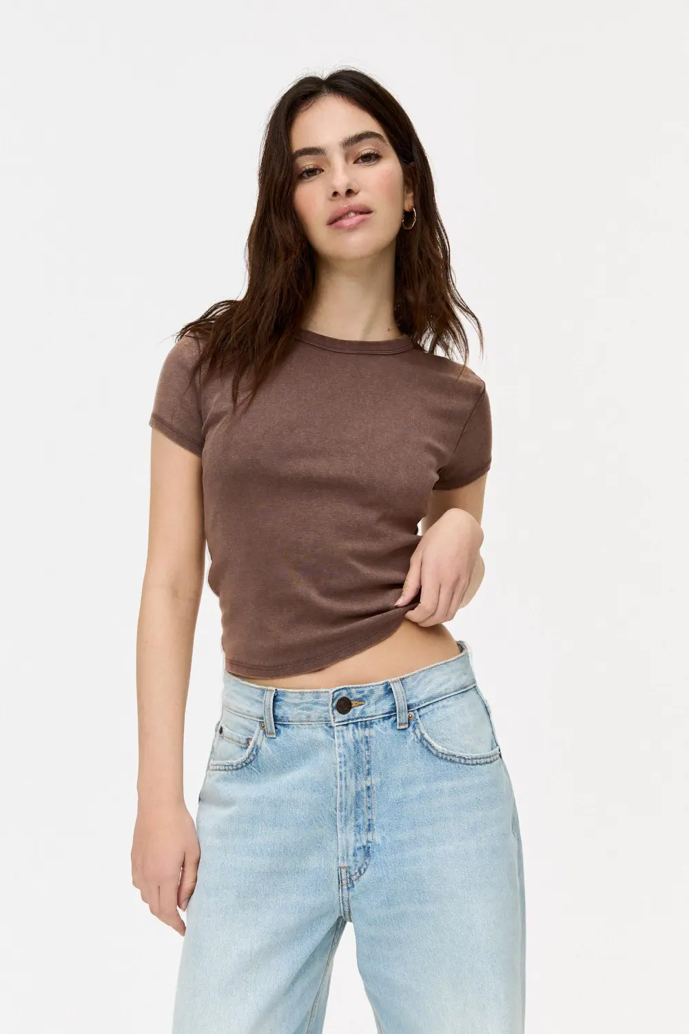 Camiseta básica ajustada
