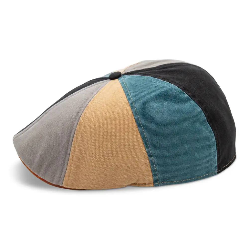 The Captain Treasure Edition Boston Scally Cap - Patchwork
