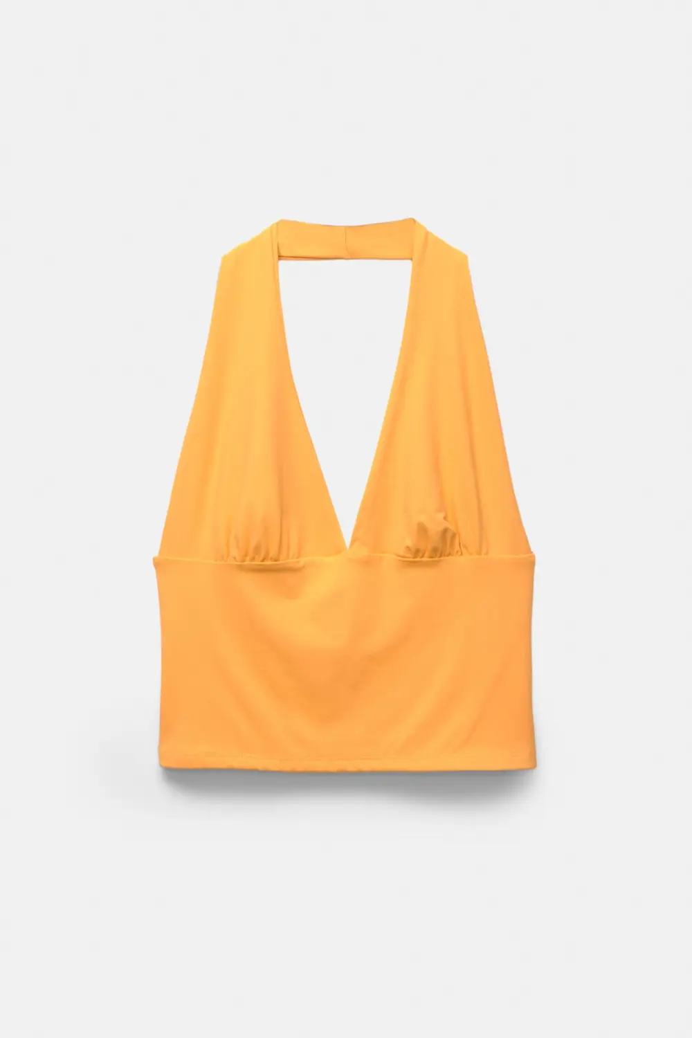 Open-back halter top