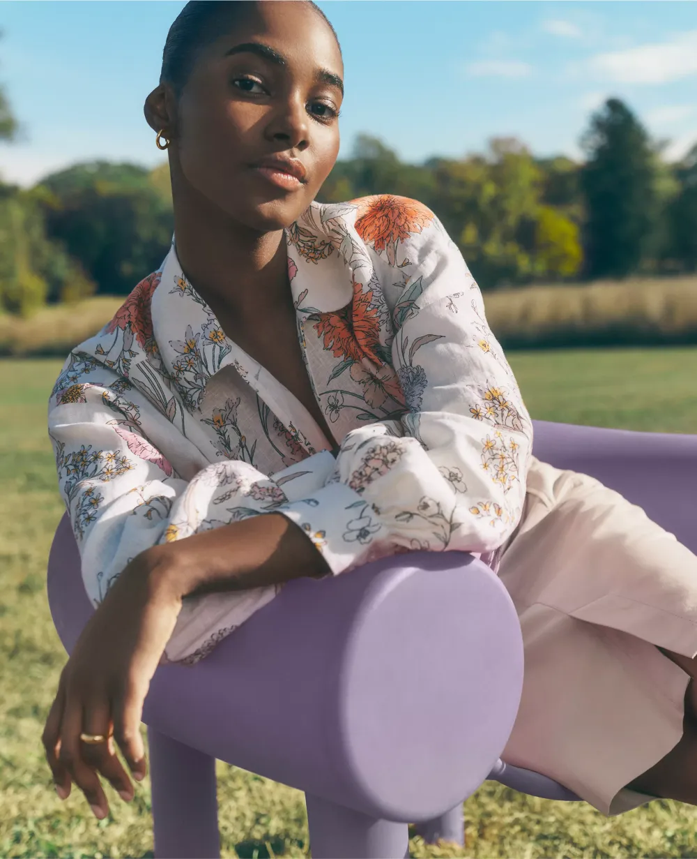 Romantic Floral Top