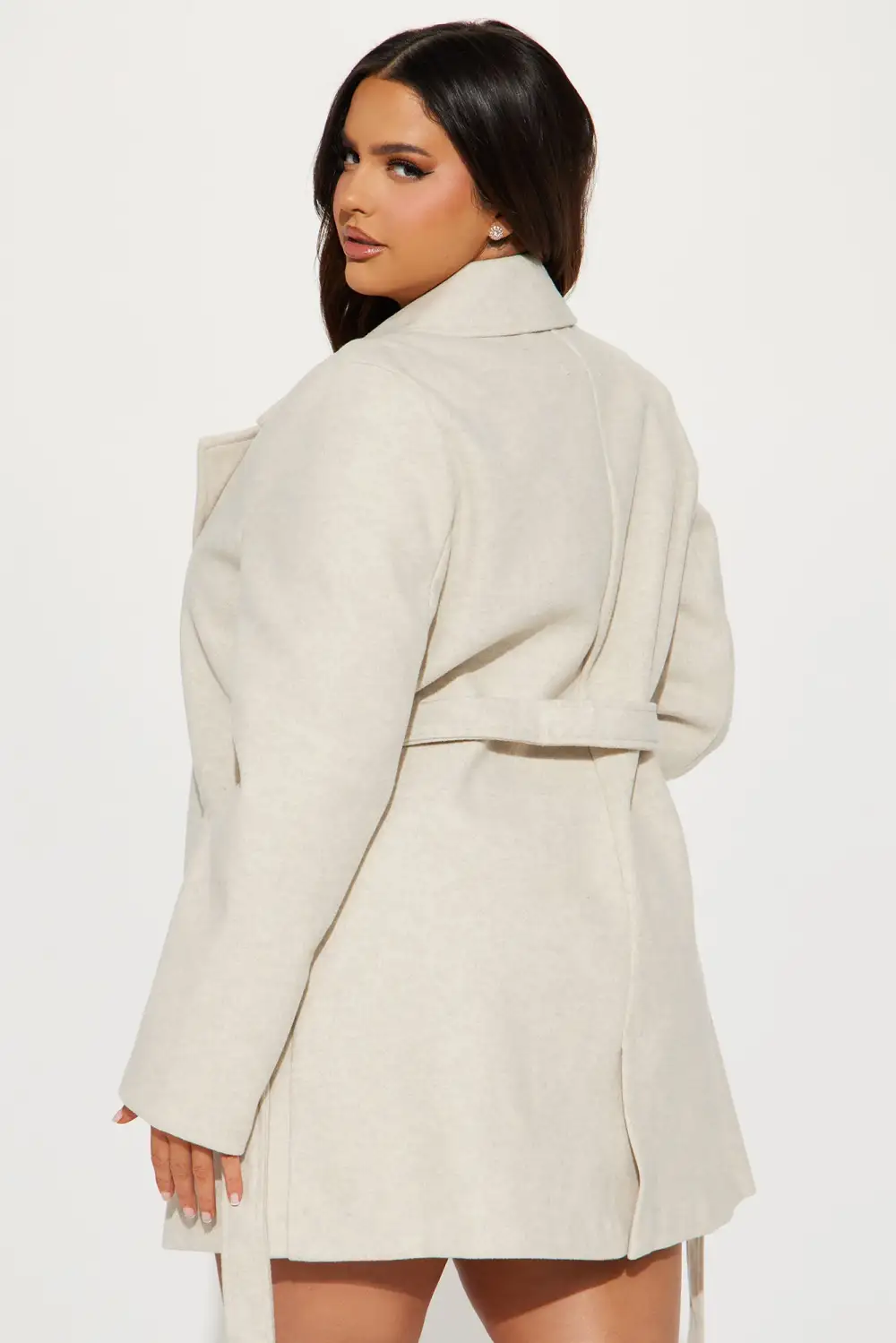 Listen Up Trench Coat - Ivory