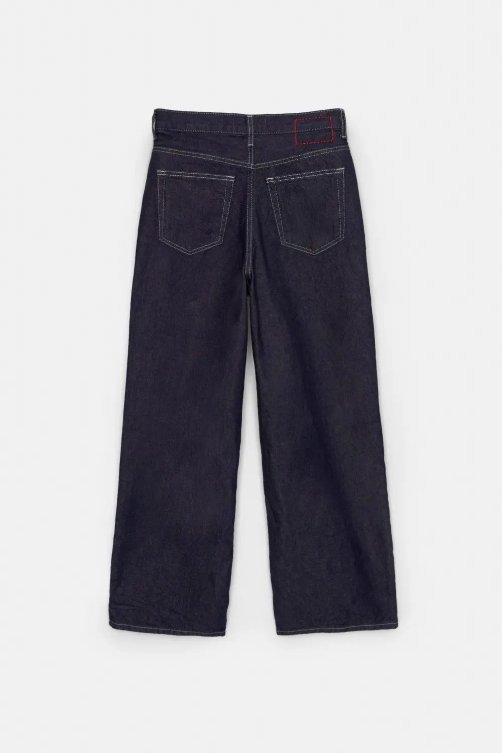 Jeans super baggy cintura cruzada