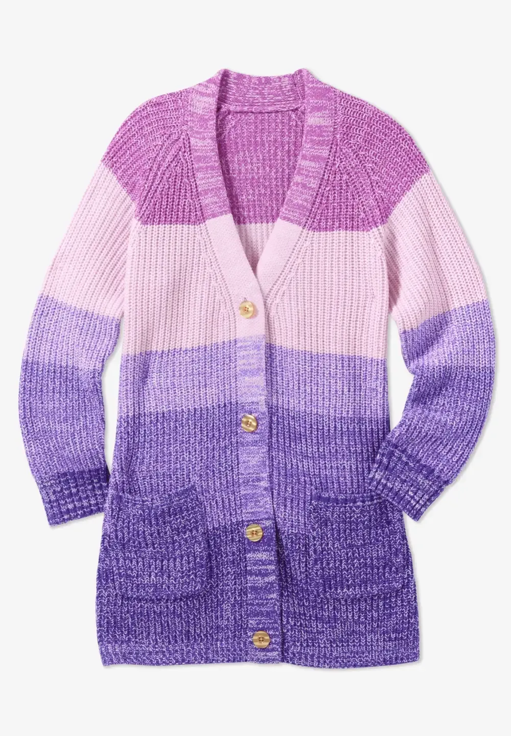Ombre Shaker Cardigan